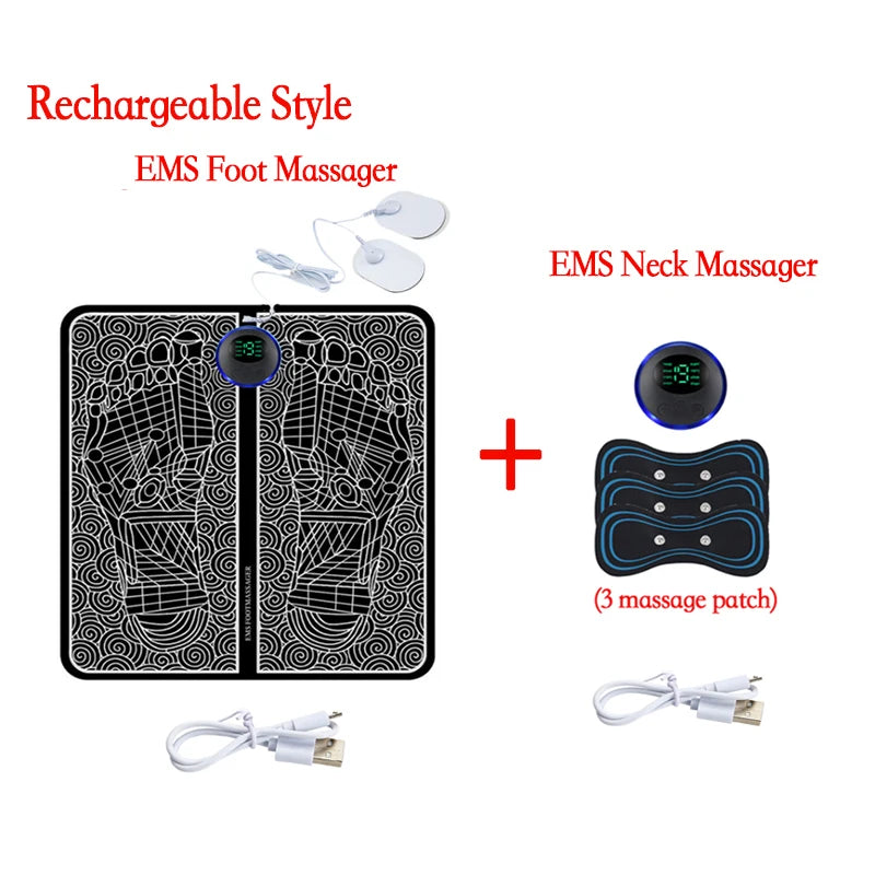 EMS Electric Foot Massager Mat