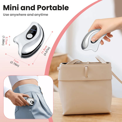Electric Heated Gua Sha Face Massager