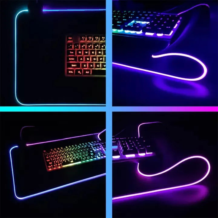 RGB LED Custom Gaming Mouse Pad