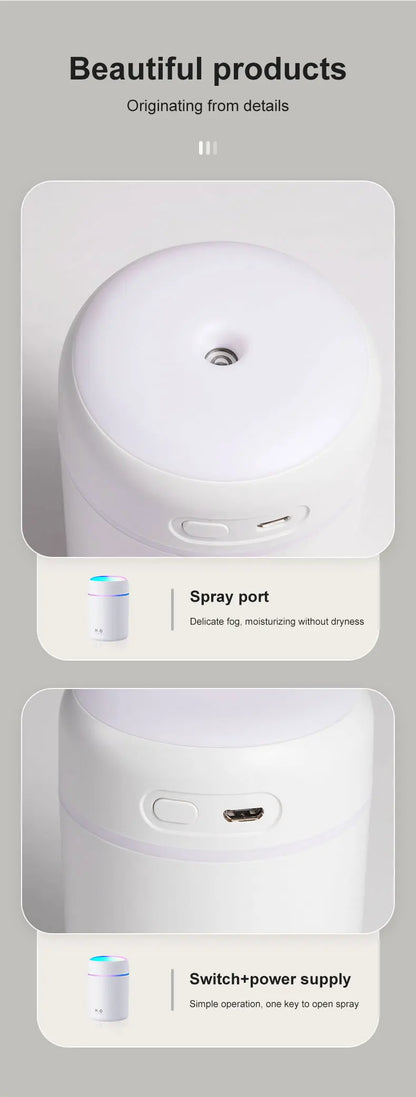 Colorful Mini Air Humidifier