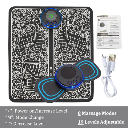 EMS TENS Foot Massager Pad