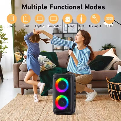 Karaoke Portable Bluetooth Speaker