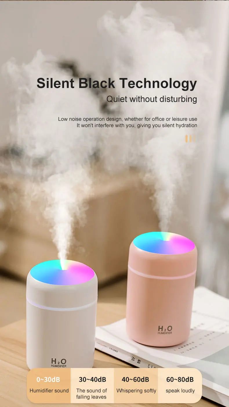 Colorful Mini Air Humidifier