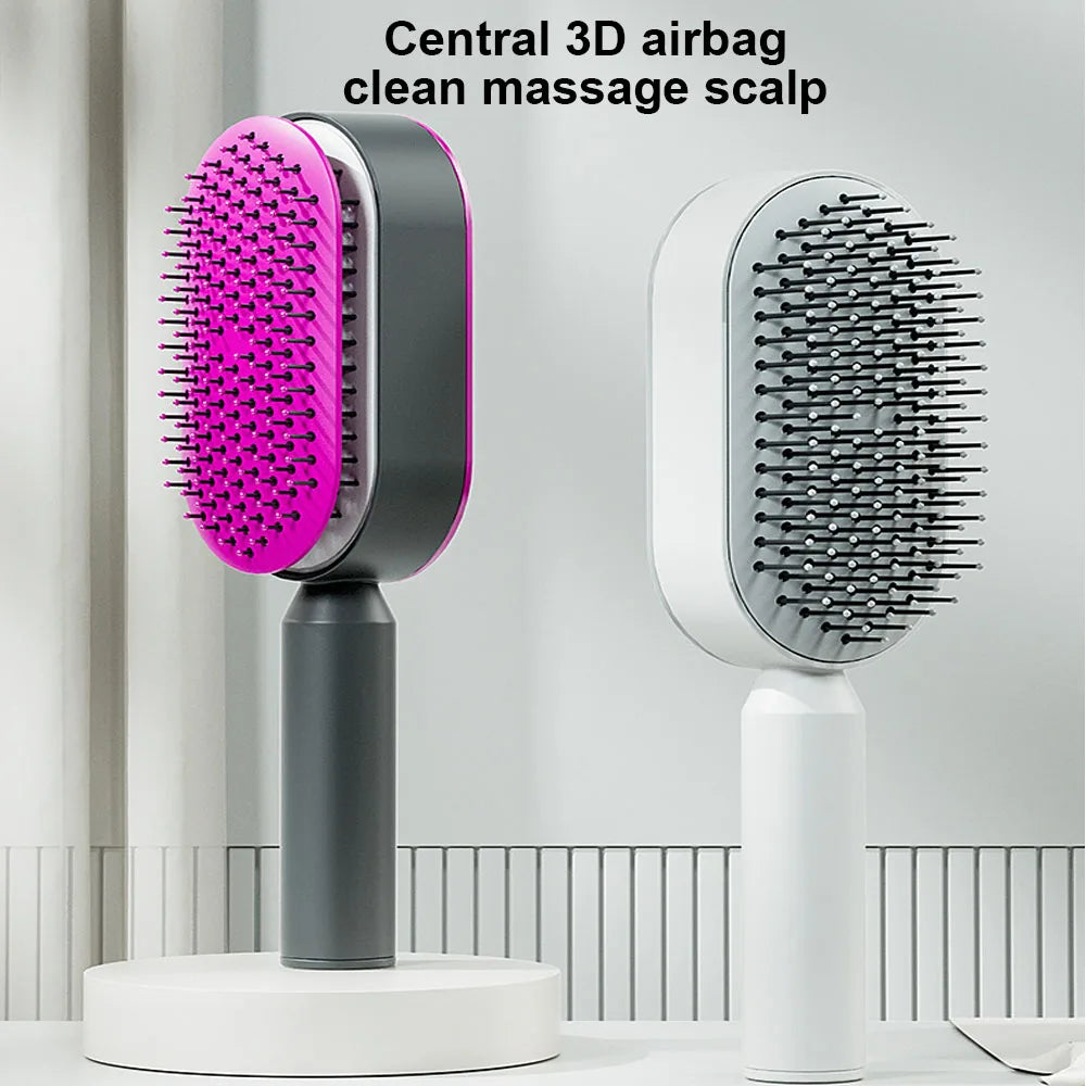 Self-Cleaning Air Cushion Hair Brush