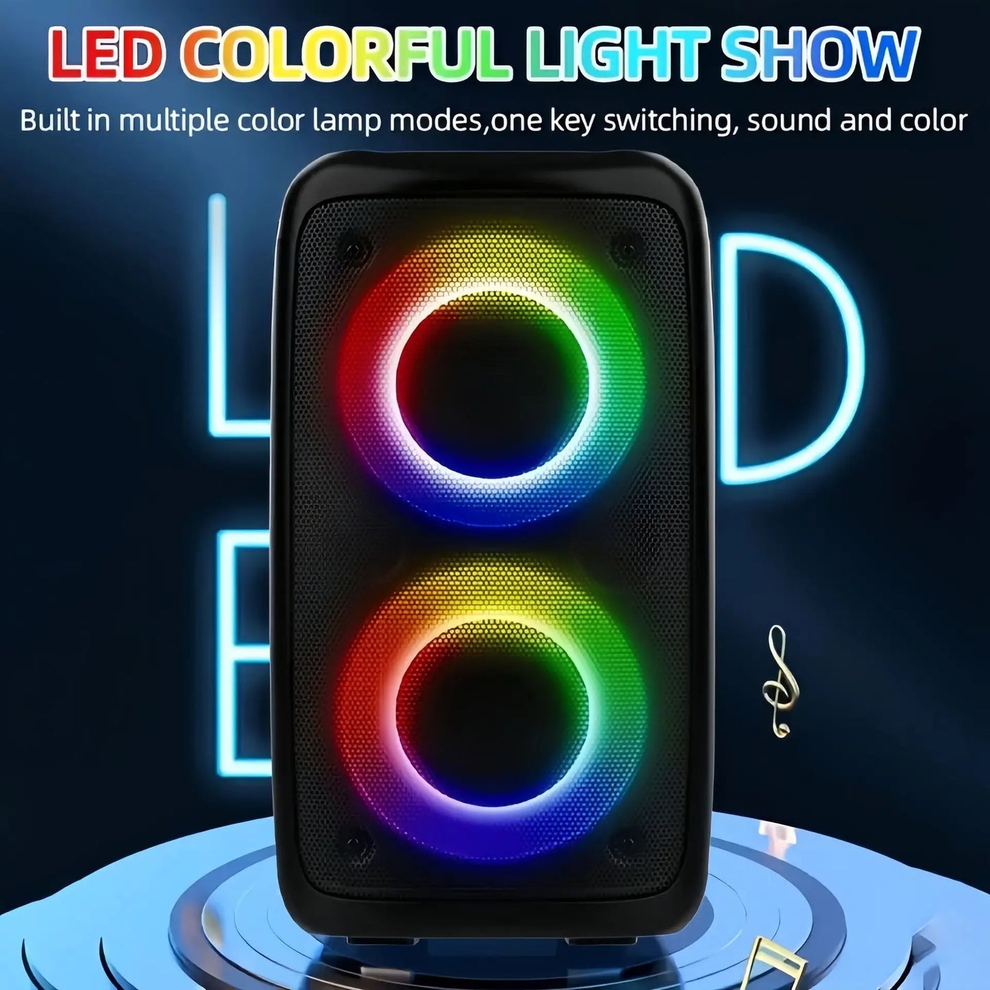 Karaoke Portable Bluetooth Speaker