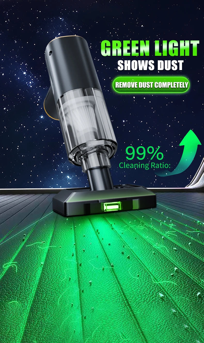 Mini Cordless Car Vacuum Cleaner