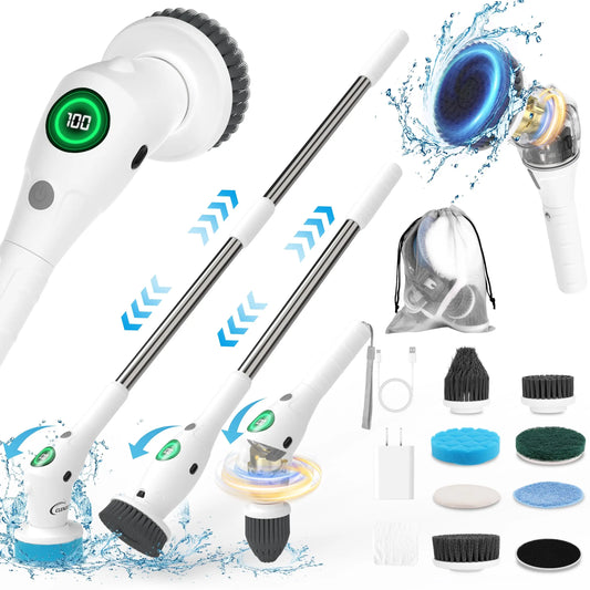 8 in 1 Electric Spin Scrubber