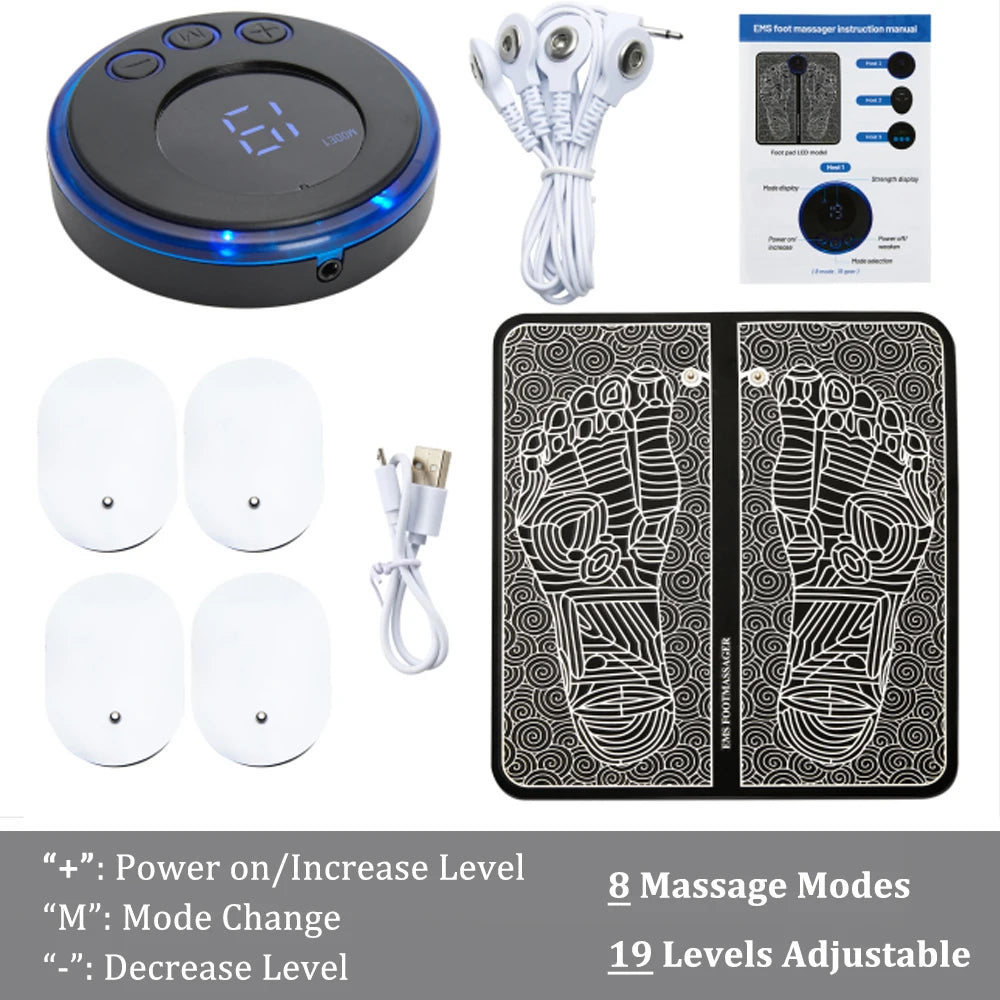 EMS TENS Foot Massager Pad
