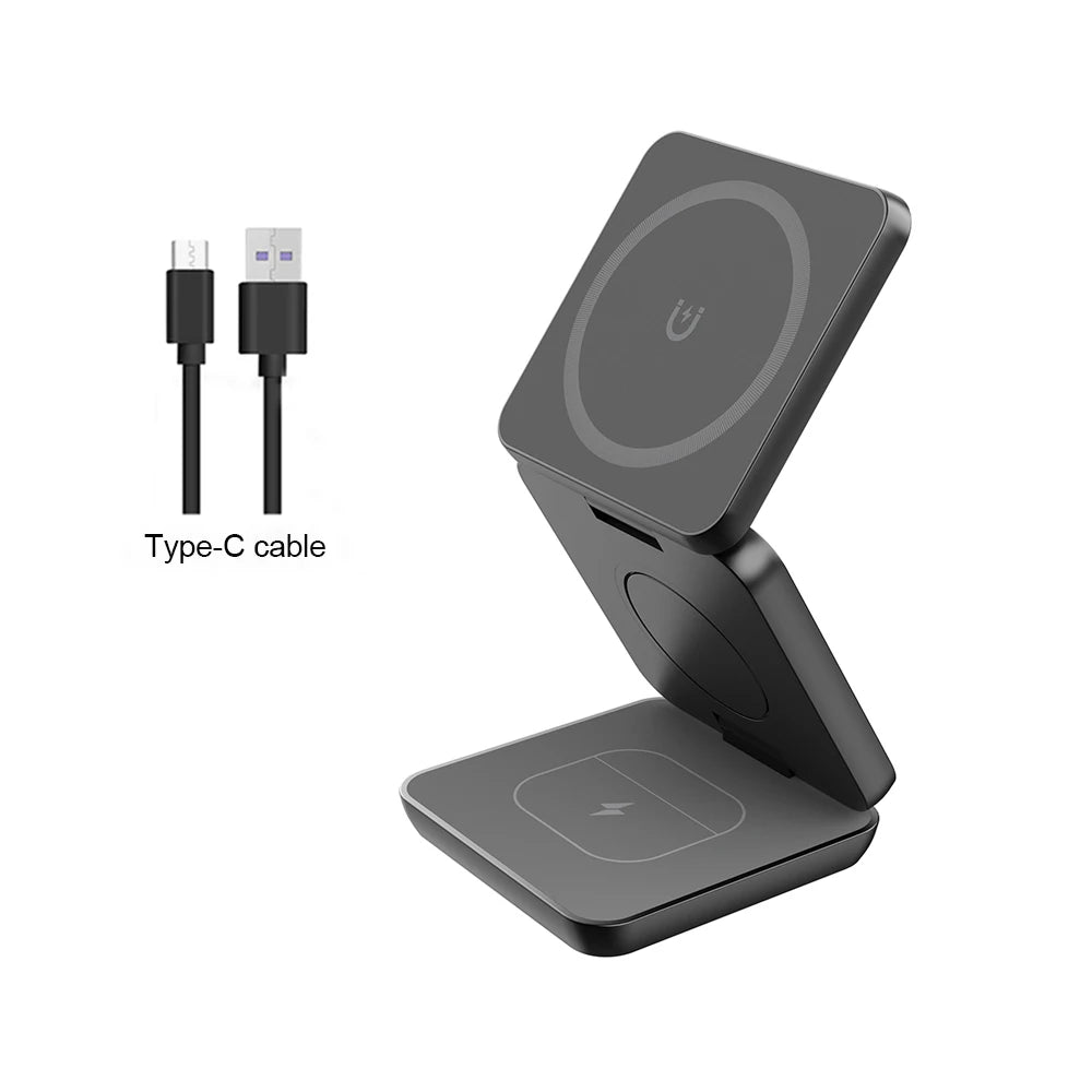 3 in 1 Magnetic Wireless Charging Station