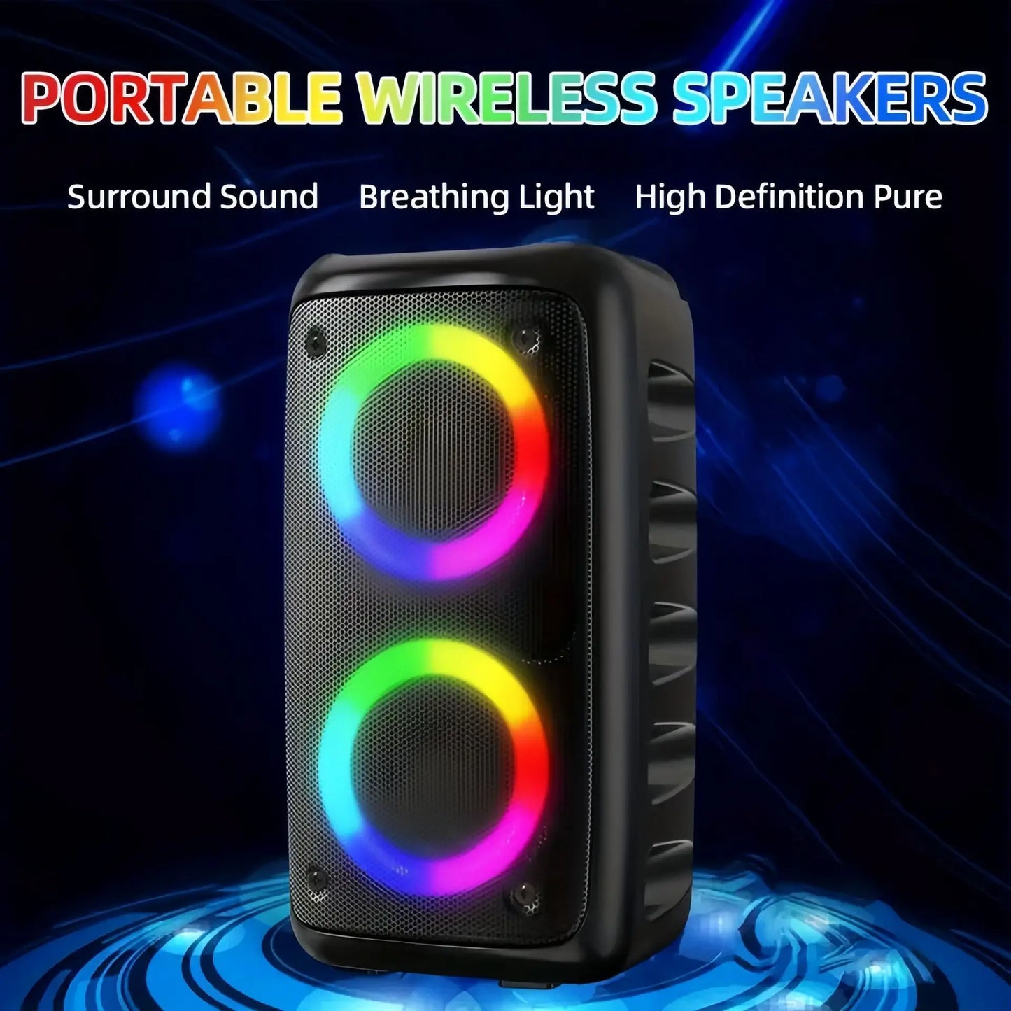 Karaoke Portable Bluetooth Speaker