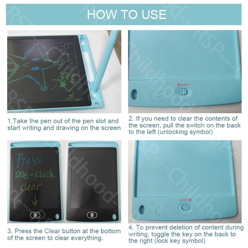 8.5 Inch LCD Drawing Tablet for Kids