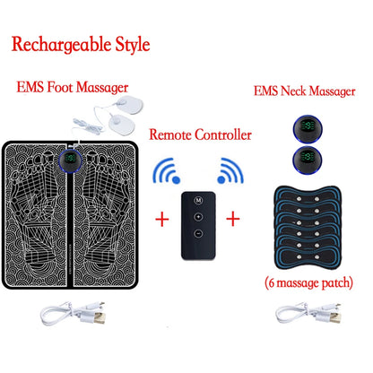 EMS Electric Foot Massager Mat