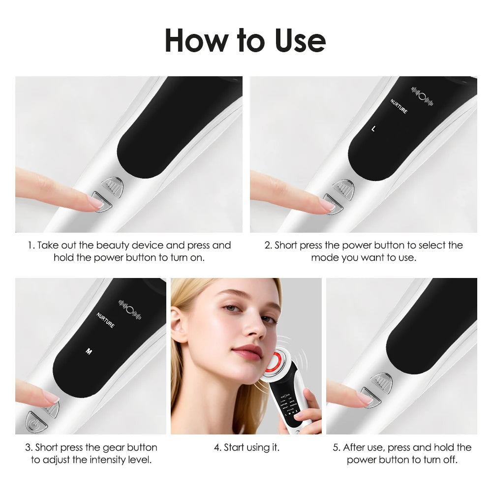 7 In 1 EMS Face Lifting Device