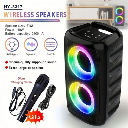 Karaoke Portable Bluetooth Speaker
