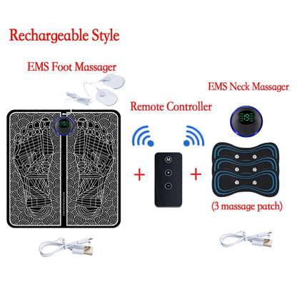 EMS Electric Foot Massager Mat