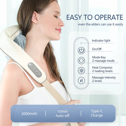 26W Electric Neck & Shoulder Massager