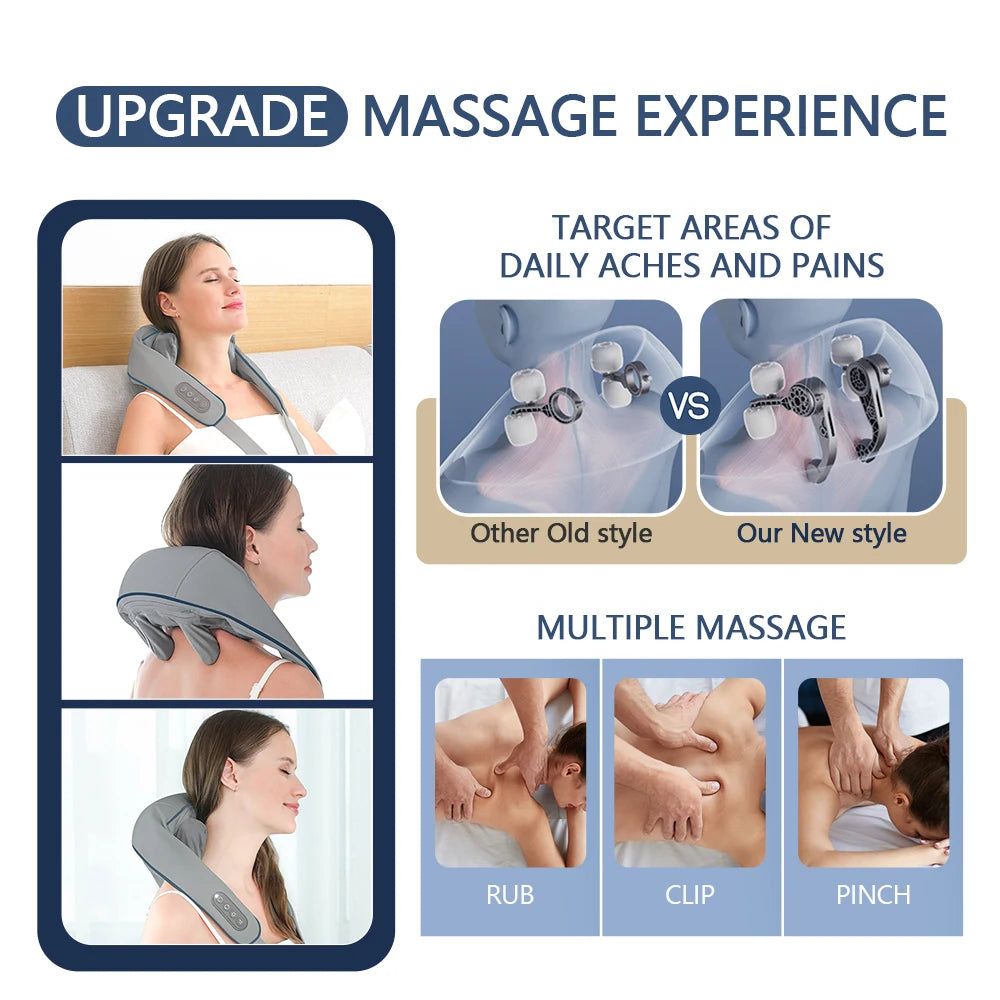 26W Electric Neck & Shoulder Massager