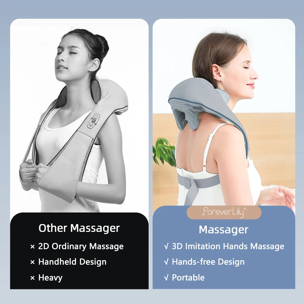 26W Electric Neck & Shoulder Massager