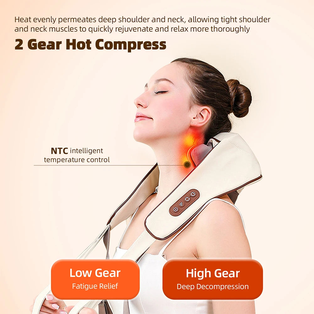 26W Electric Neck & Shoulder Massager