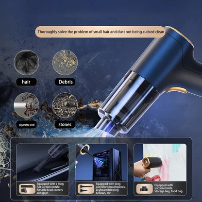Cordless Handheld Car Vacuum Cleaner