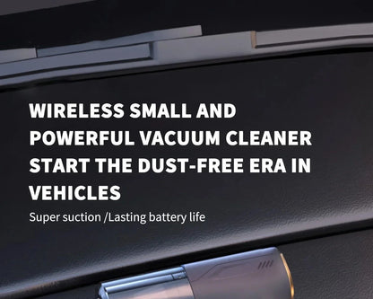 Mini Cordless Car Vacuum Cleaner