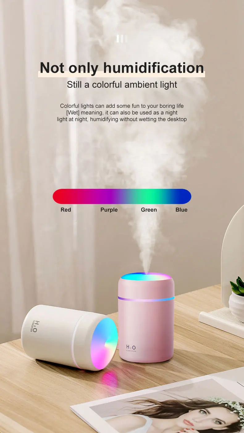 Colorful Mini Air Humidifier