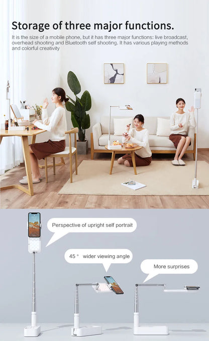 Selfie Ring Light Phone Stand