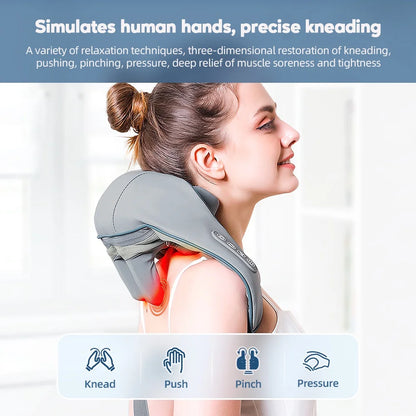 26W Electric Neck & Shoulder Massager