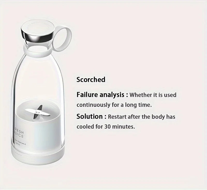 Portable Wireless Mini Blender