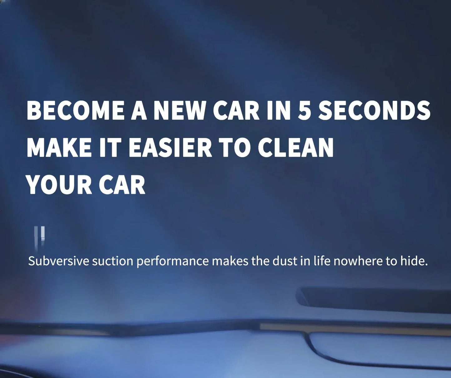 Mini Cordless Car Vacuum Cleaner