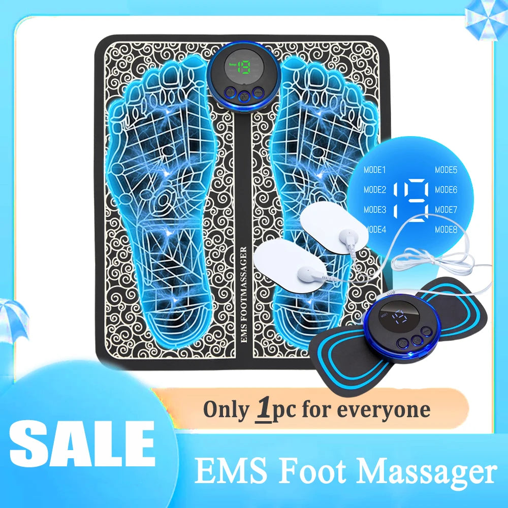 EMS TENS Foot Massager Pad