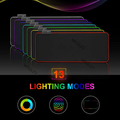 RGB LED Custom Gaming Mouse Pad