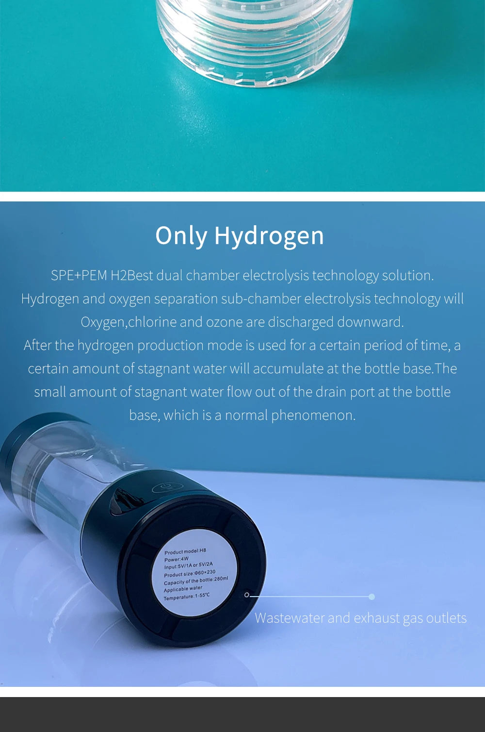BlueVida Hydrogen Water Generator