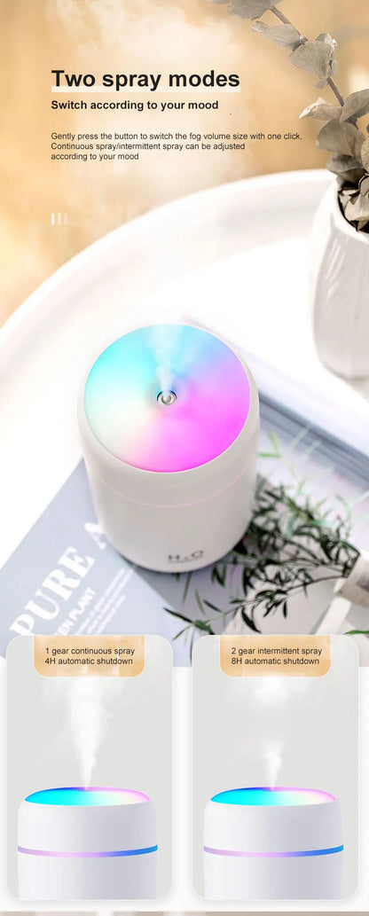Colorful Mini Air Humidifier