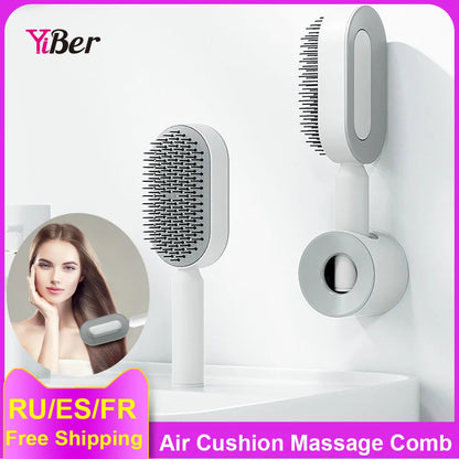 Self-Cleaning Air Cushion Hair Brush