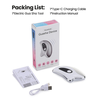 Electric Heated Gua Sha Face Massager