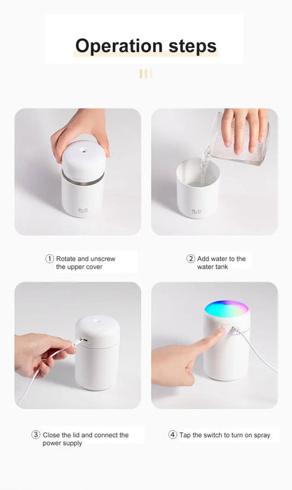 Colorful Mini Air Humidifier