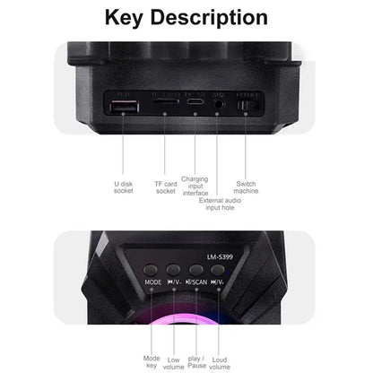 Portable Bluetooth 5.3 Speaker