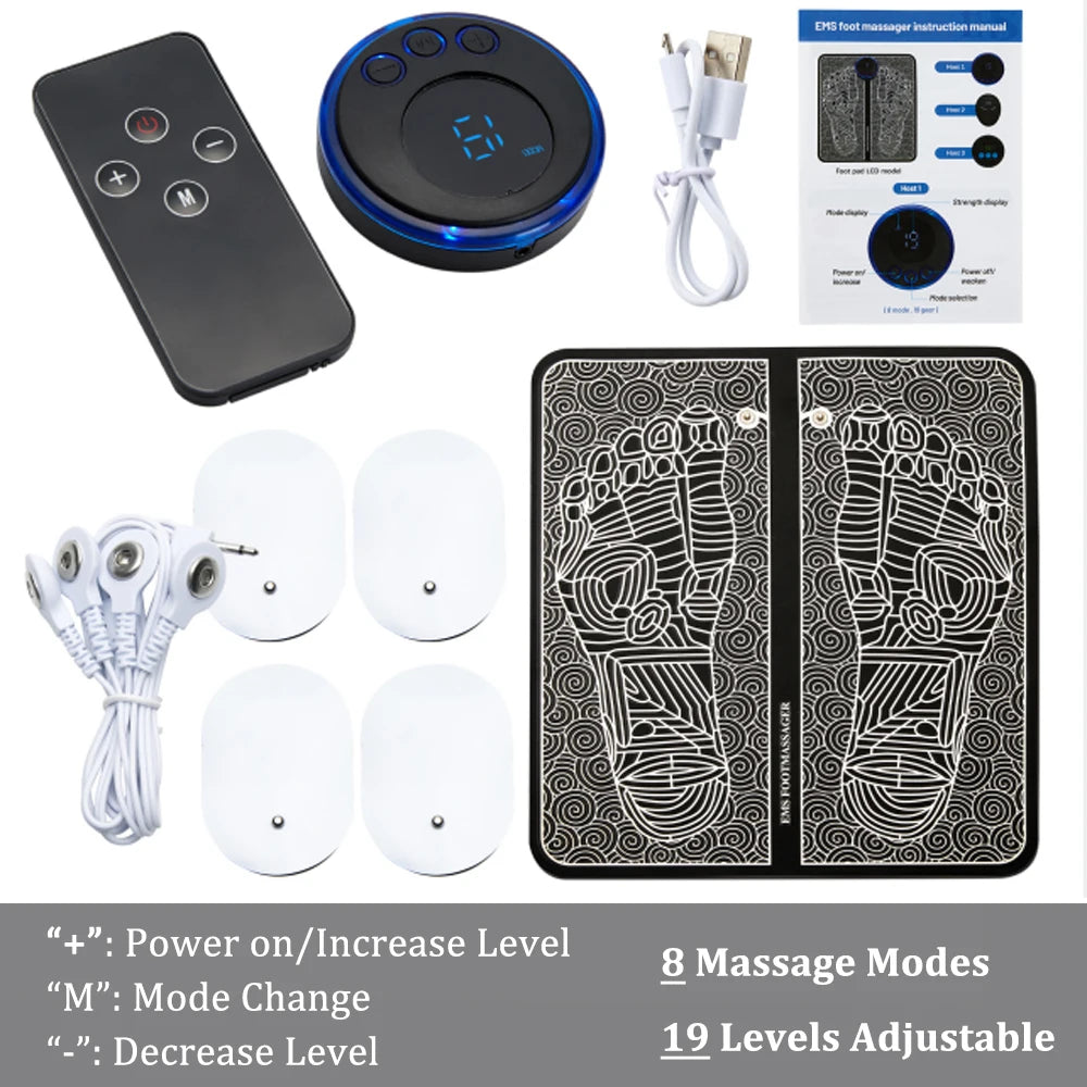 EMS TENS Foot Massager Pad