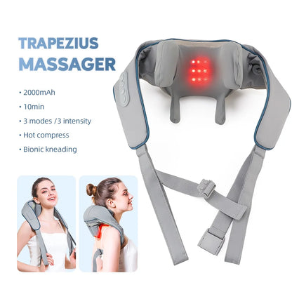 26W Electric Neck & Shoulder Massager